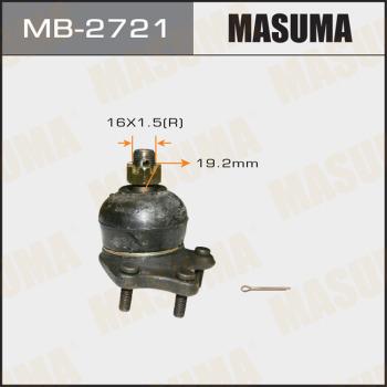 MASUMA MB-2721 - Шаровая опора, несущий / направляющий шарнир www.autospares.lv