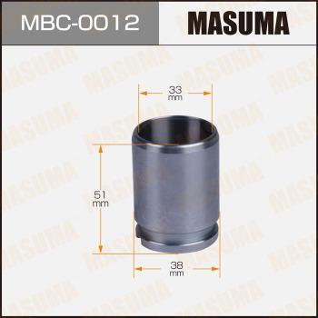 MASUMA MBC-0012 - Поршень, корпус скобы тормоза www.autospares.lv