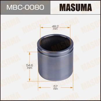 MASUMA MBC-0080 - Поршень, корпус скобы тормоза www.autospares.lv