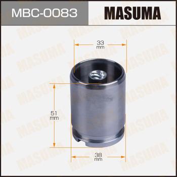 MASUMA MBC-0083 - Поршень, корпус скобы тормоза www.autospares.lv