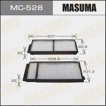 MASUMA MC-528 - Filtrs, Salona telpas gaiss autospares.lv