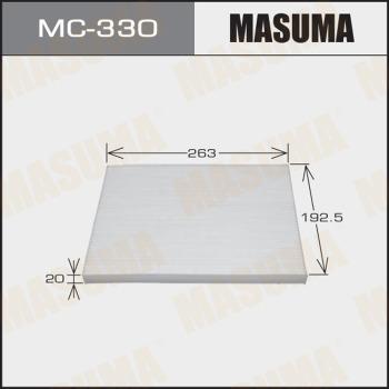 MASUMA MC-330 - Filtrs, Salona telpas gaiss autospares.lv