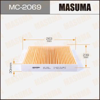 MASUMA MC-2069 - Filtrs, Salona telpas gaiss www.autospares.lv