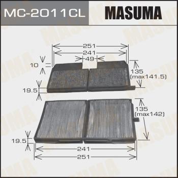 MASUMA MC-2011CL - Filtrs, Salona telpas gaiss autospares.lv