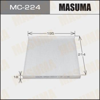 MASUMA MC-224 - Filtrs, Salona telpas gaiss autospares.lv