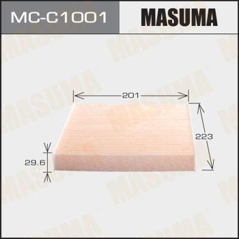 MASUMA MC-C1001 - Filtrs, Salona telpas gaiss www.autospares.lv