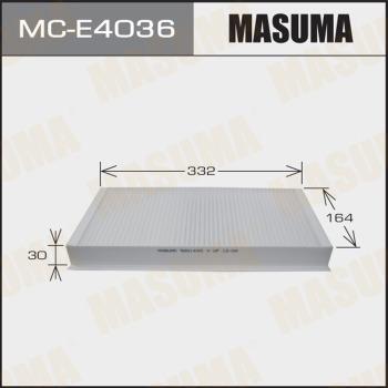 MASUMA MC-E4036 - Фильтр воздуха в салоне www.autospares.lv