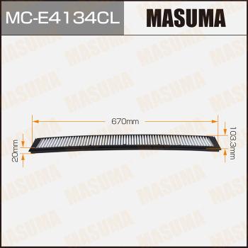 MASUMA MC-E4134CL - Filtrs, Salona telpas gaiss www.autospares.lv