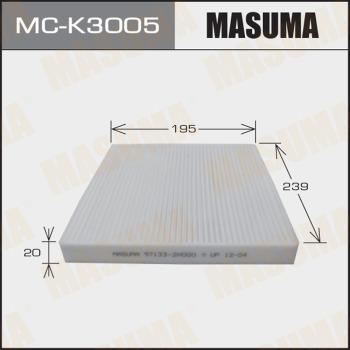 MASUMA MC-K3005 - Filtrs, Salona telpas gaiss autospares.lv