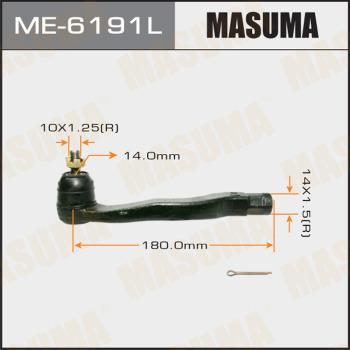 MASUMA ME-6191L - Stūres šķērsstiepņa uzgalis www.autospares.lv