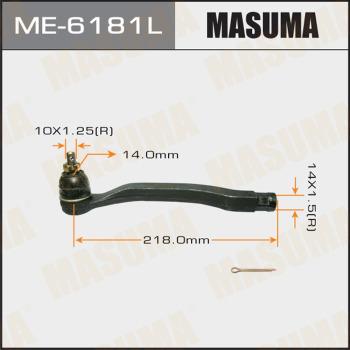 MASUMA ME-6181L - Stūres šķērsstiepņa uzgalis www.autospares.lv