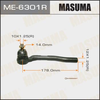 MASUMA ME-6301R - Stūres šķērsstiepņa uzgalis autospares.lv