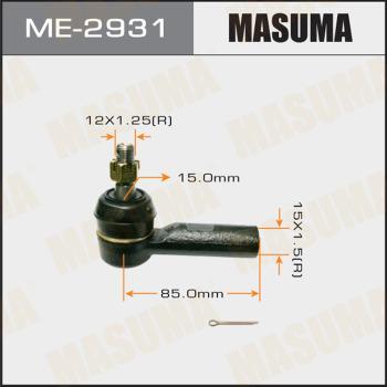 MASUMA ME-2931 - Stūres šķērsstiepņa uzgalis www.autospares.lv