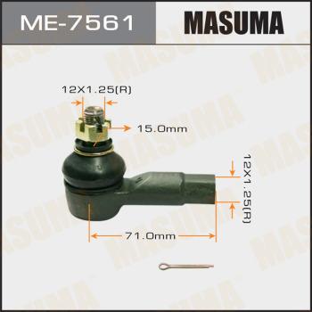 MASUMA ME-7561 - Tie Rod End www.autospares.lv