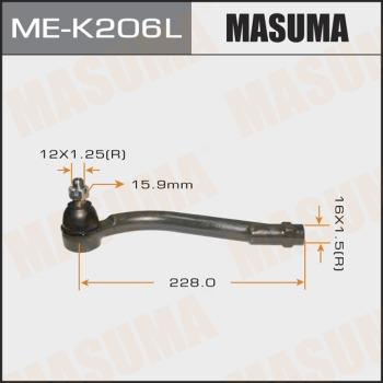 MASUMA ME-K206L - Stūres šķērsstiepņa uzgalis www.autospares.lv