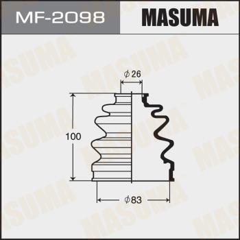 MASUMA MF2098 - Bellow, drive shaft www.autospares.lv