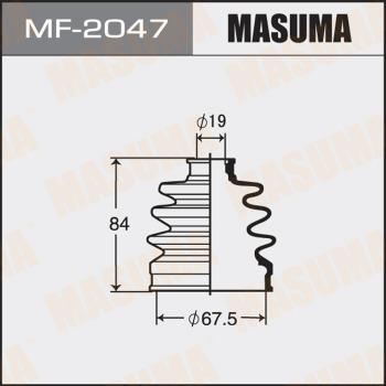 MASUMA MF-2047 - Putekļusargs, Piedziņas vārpsta autospares.lv