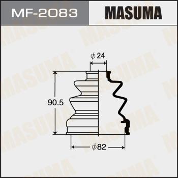 MASUMA MF2083 - Пыльник, приводной вал www.autospares.lv