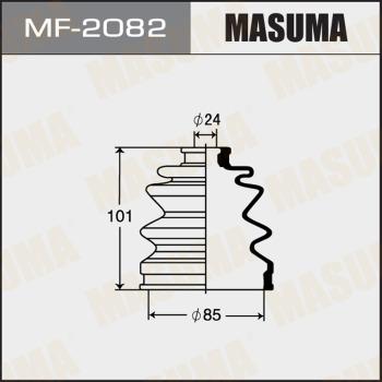 MASUMA MF-2082 - Putekļusargs, Piedziņas vārpsta www.autospares.lv