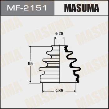 MASUMA MF-2151 - Пыльник, приводной вал www.autospares.lv