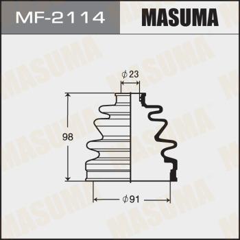 MASUMA MF2114 - Putekļusargs, Piedziņas vārpsta www.autospares.lv