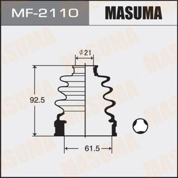 MASUMA MF-2110 - Putekļusargs, Piedziņas vārpsta www.autospares.lv