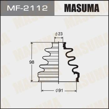 MASUMA MF-2112 - Putekļusargs, Piedziņas vārpsta www.autospares.lv