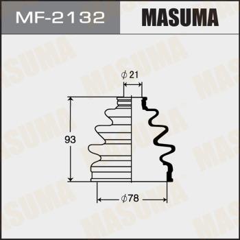 MASUMA MF-2132 - Putekļusargs, Piedziņas vārpsta www.autospares.lv