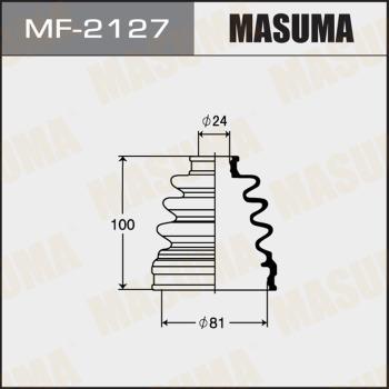 MASUMA MF-2127 - Putekļusargs, Piedziņas vārpsta www.autospares.lv