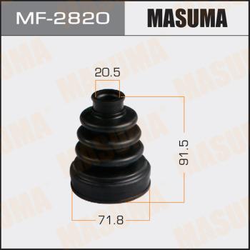 MASUMA MF-2820 - Putekļusargs, Piedziņas vārpsta www.autospares.lv