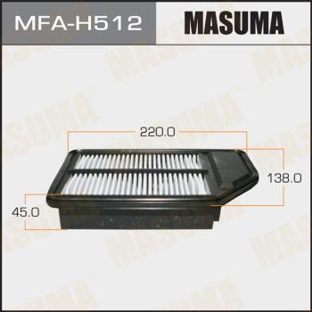 MASUMA MFA-H512 - Gaisa filtrs www.autospares.lv