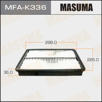 MASUMA MFA-K336 - Gaisa filtrs autospares.lv