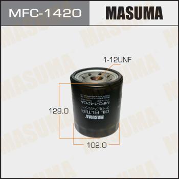 MASUMA MFC-1420 - Масляный фильтр www.autospares.lv