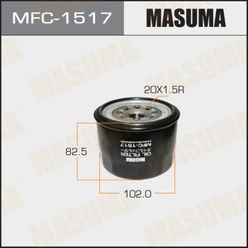 MASUMA MFC-1517 - Eļļas filtrs autospares.lv