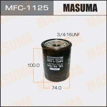 MASUMA MFC-1125 - Eļļas filtrs www.autospares.lv