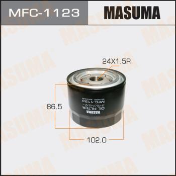 MASUMA MFC-1123 - Eļļas filtrs autospares.lv