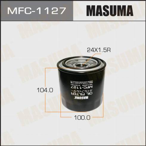 MASUMA MFC-1127 - Eļļas filtrs autospares.lv