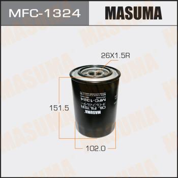 MASUMA MFC-1324 - Eļļas filtrs autospares.lv