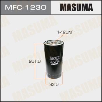 MASUMA MFC-1230 - Eļļas filtrs autospares.lv