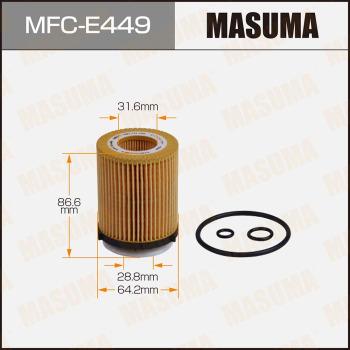 MASUMA MFC-E449 - Eļļas filtrs autospares.lv