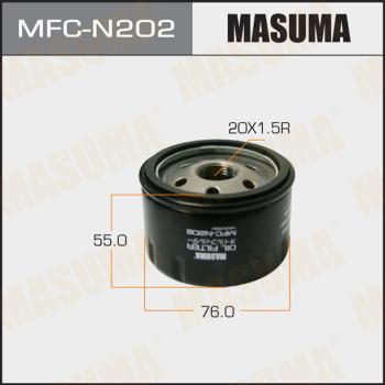 MASUMA MFC-N202 - Eļļas filtrs autospares.lv