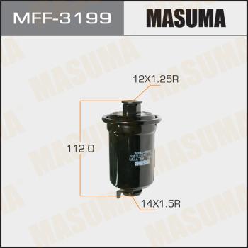 MASUMA MFF-3199 - Топливный фильтр www.autospares.lv