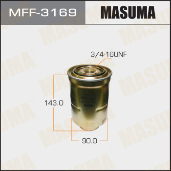 MASUMA MFF-3169 - Топливный фильтр www.autospares.lv