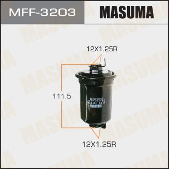 MASUMA MFF-3203 - Degvielas filtrs autospares.lv