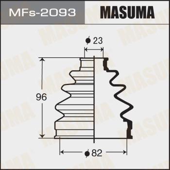 MASUMA MFs-2093 - Пыльник, приводной вал www.autospares.lv