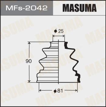 MASUMA MFs-2042 - Пыльник, приводной вал www.autospares.lv