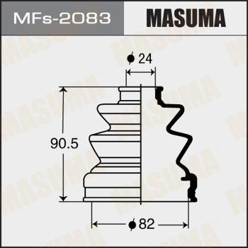 MASUMA MFs-2083 - Пыльник, приводной вал www.autospares.lv