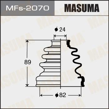 MASUMA MFS-2070 - Putekļusargs, Piedziņas vārpsta www.autospares.lv