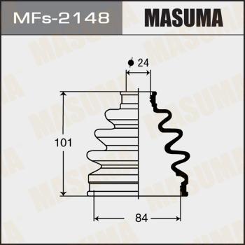 MASUMA MFS-2148 - Пыльник, приводной вал www.autospares.lv