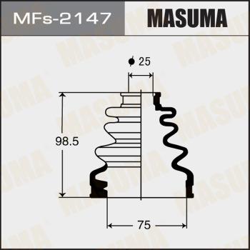 MASUMA MFs-2147 - Пыльник, приводной вал www.autospares.lv